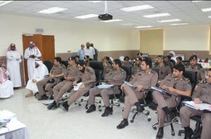 Jamoum Department of Chemistry Holds (How to Deal with Chemical Substances) Course for Civil Defense Officers